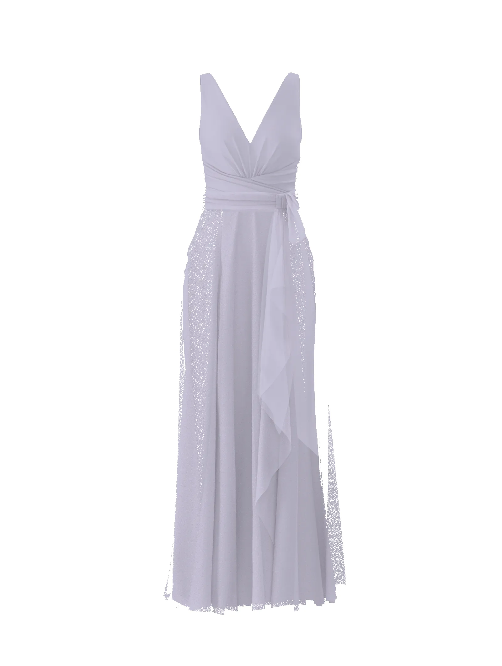 Bodice(Justine), Skirt(Jaycie),Belt(Sash), lilac sold by Amsale