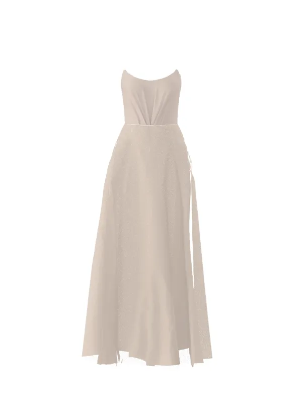 Bodice(Campbell), Skirt(Cerisa), fawn sold by Amsale