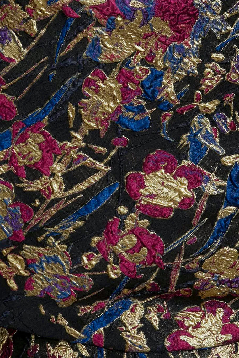 P480 - Metallic Tea Length Dress sold by Amsale product image thumbnail 4