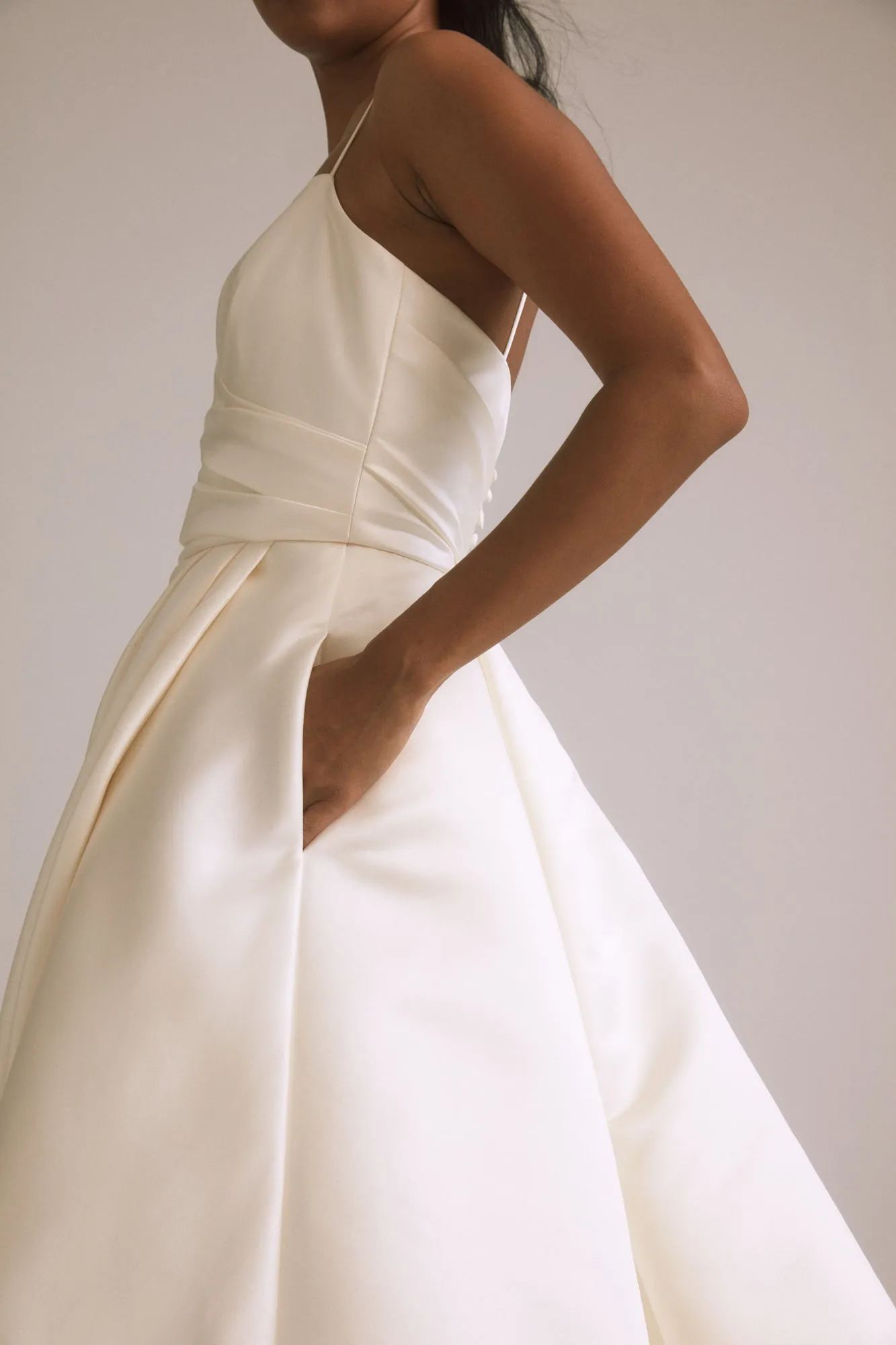 Shay - Silk-White sold by Amsale product image thumbnail 5