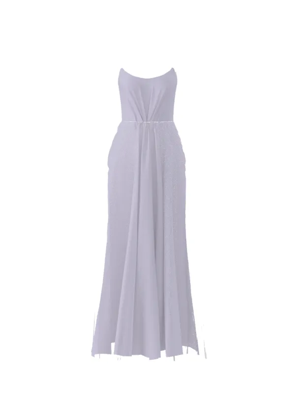 Bodice(Campbell), Skirt(Justine), lilac sold by Amsale