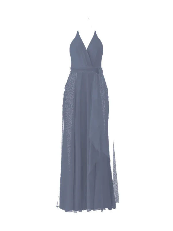 Bodice(Carmelle), Skirt(Jaycie),Belt(Sash), slate sold by Amsale