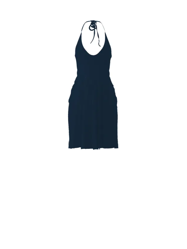Bodice(Daryn), Skirt(Carla), navy sold by Amsale