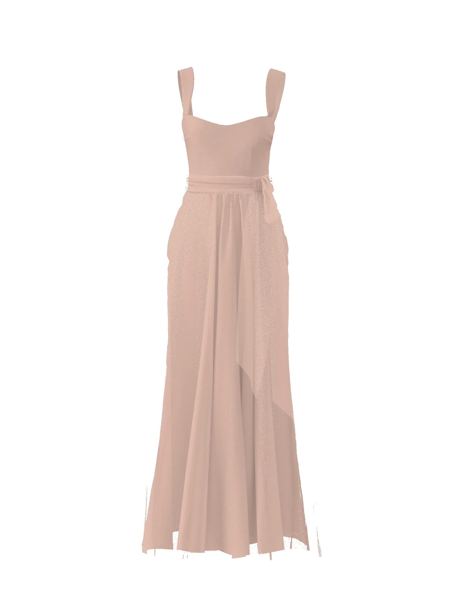 Bodice(Alexis), Skirt(Justine),Belt(Sash), blush sold by Amsale