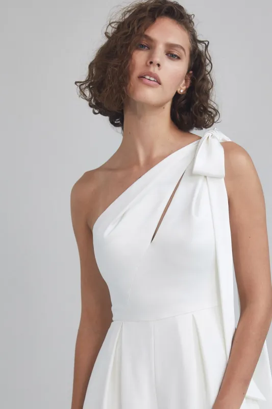 One-shoulder Jumpsuit sold by Amsale