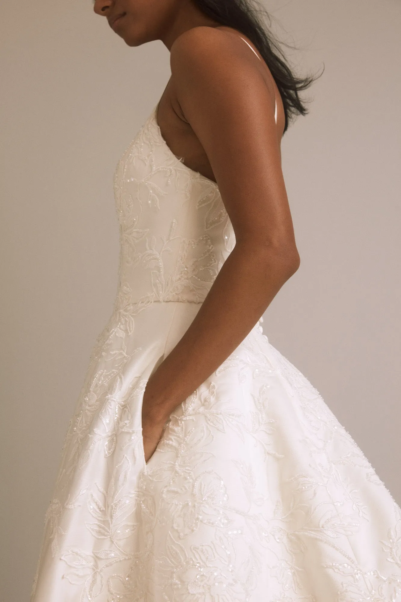 Valencia - Ivory sold by Amsale product image thumbnail 5