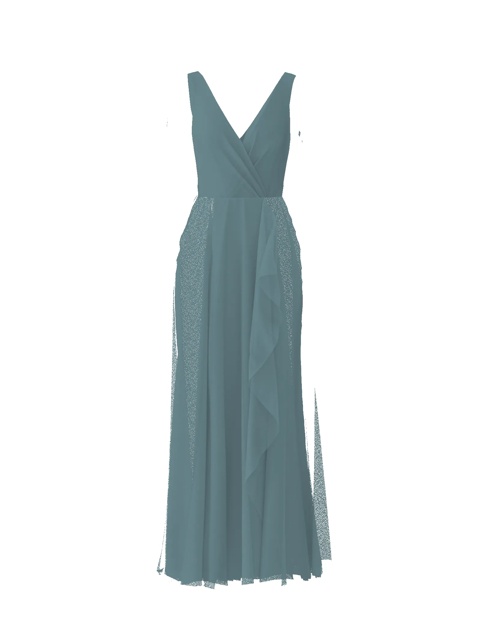 Bodice(Ava), Skirt(Jaycie), teal sold by Amsale