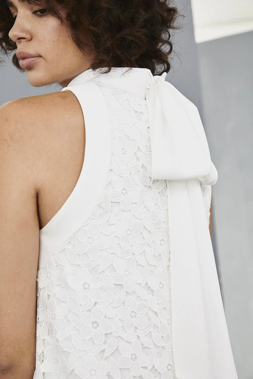 LW133 - High Neck Shift sold by Amsale product image thumbnail 4