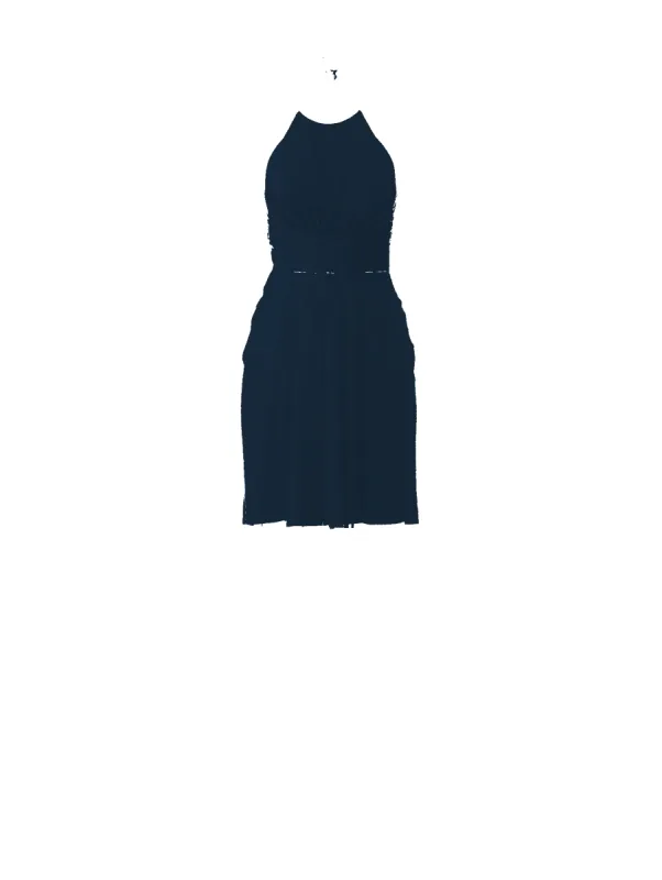 Bodice(Jayla), Skirt(Carla), navy sold by Amsale