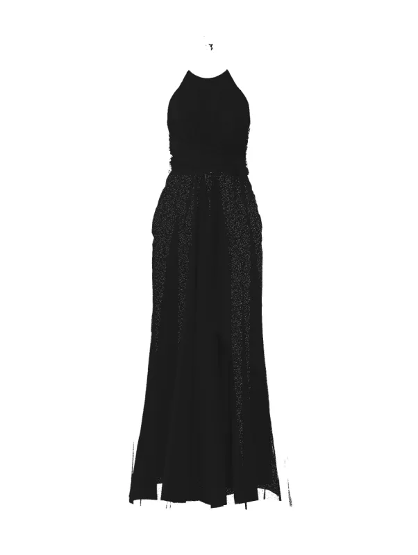 Bodice(Jayla), Skirt(Justine),Belt(Sash), black sold by Amsale