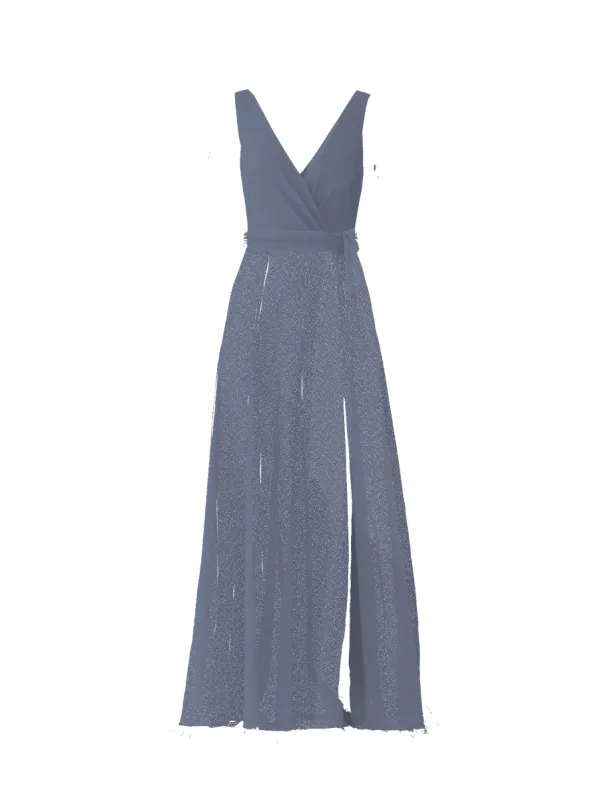 Bodice(Ava), Skirt(Arabella),Belt(Sash), slate sold by Amsale