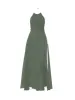 Bodice(Jayla), Skirt(Cerisa),Belt(Sash), olive sold by Amsale