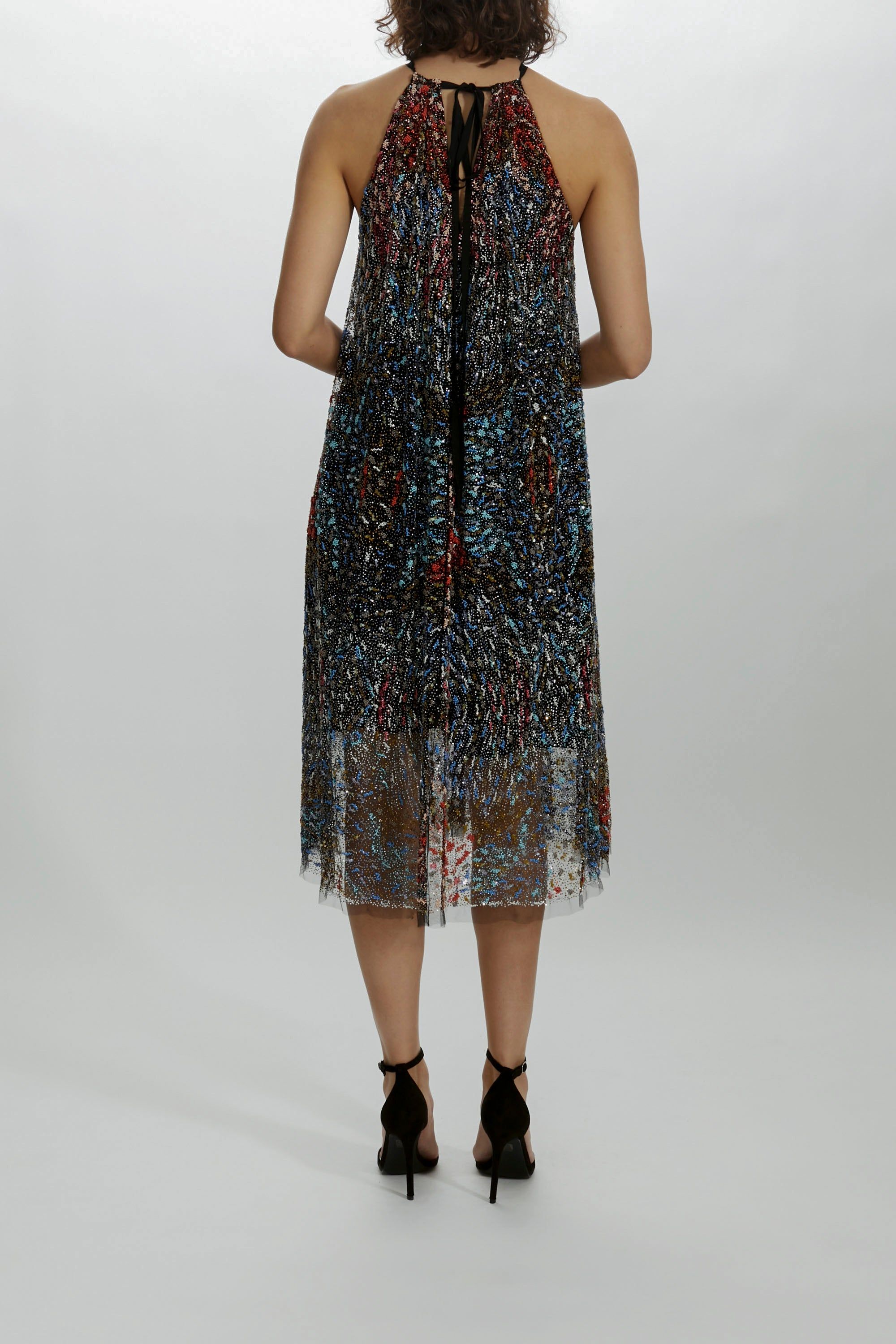 P486 - Tulle Trapeze Dress sold by Amsale product image thumbnail 5