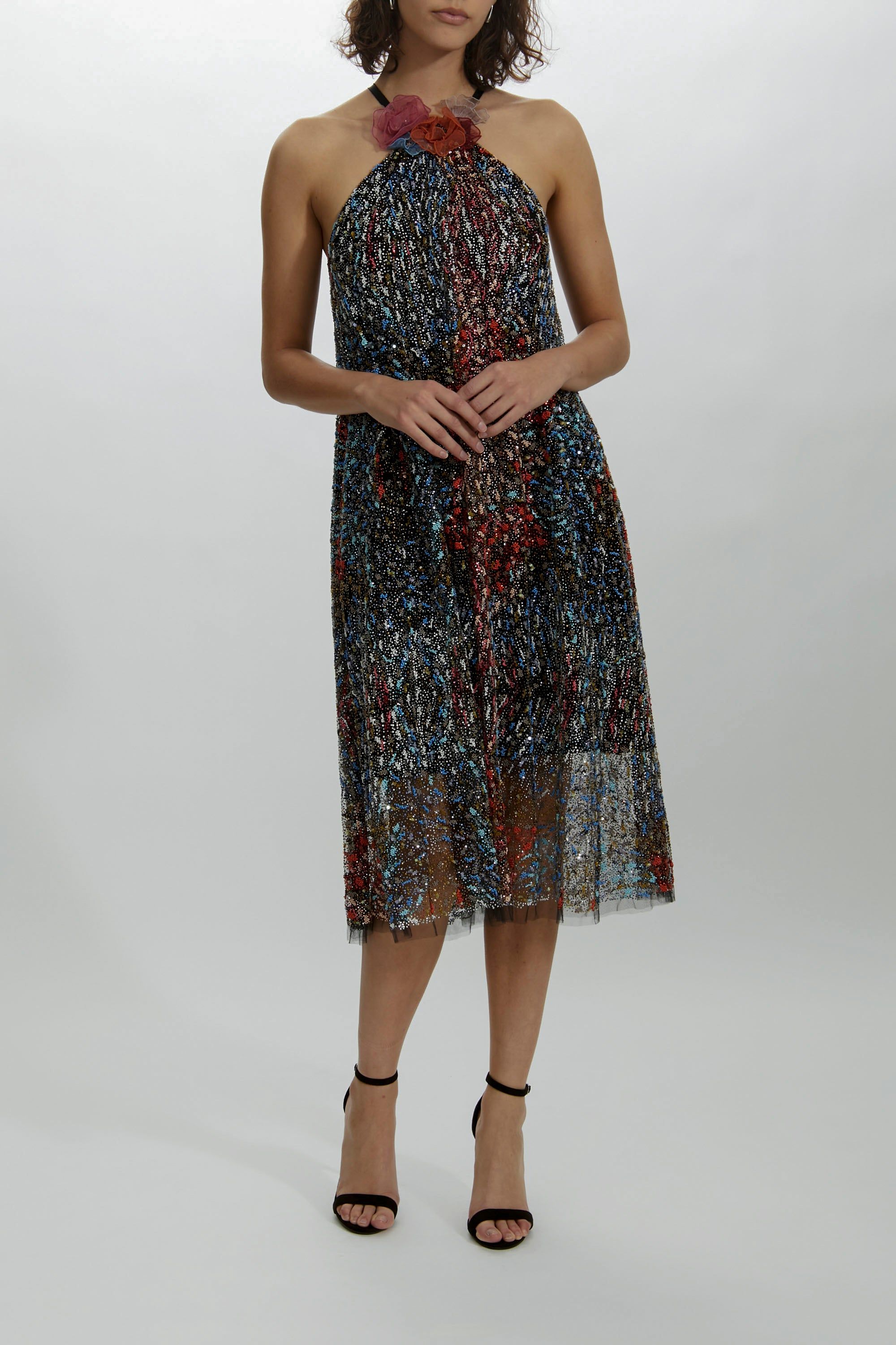 P486 - Tulle Trapeze Dress sold by Amsale product image thumbnail 4