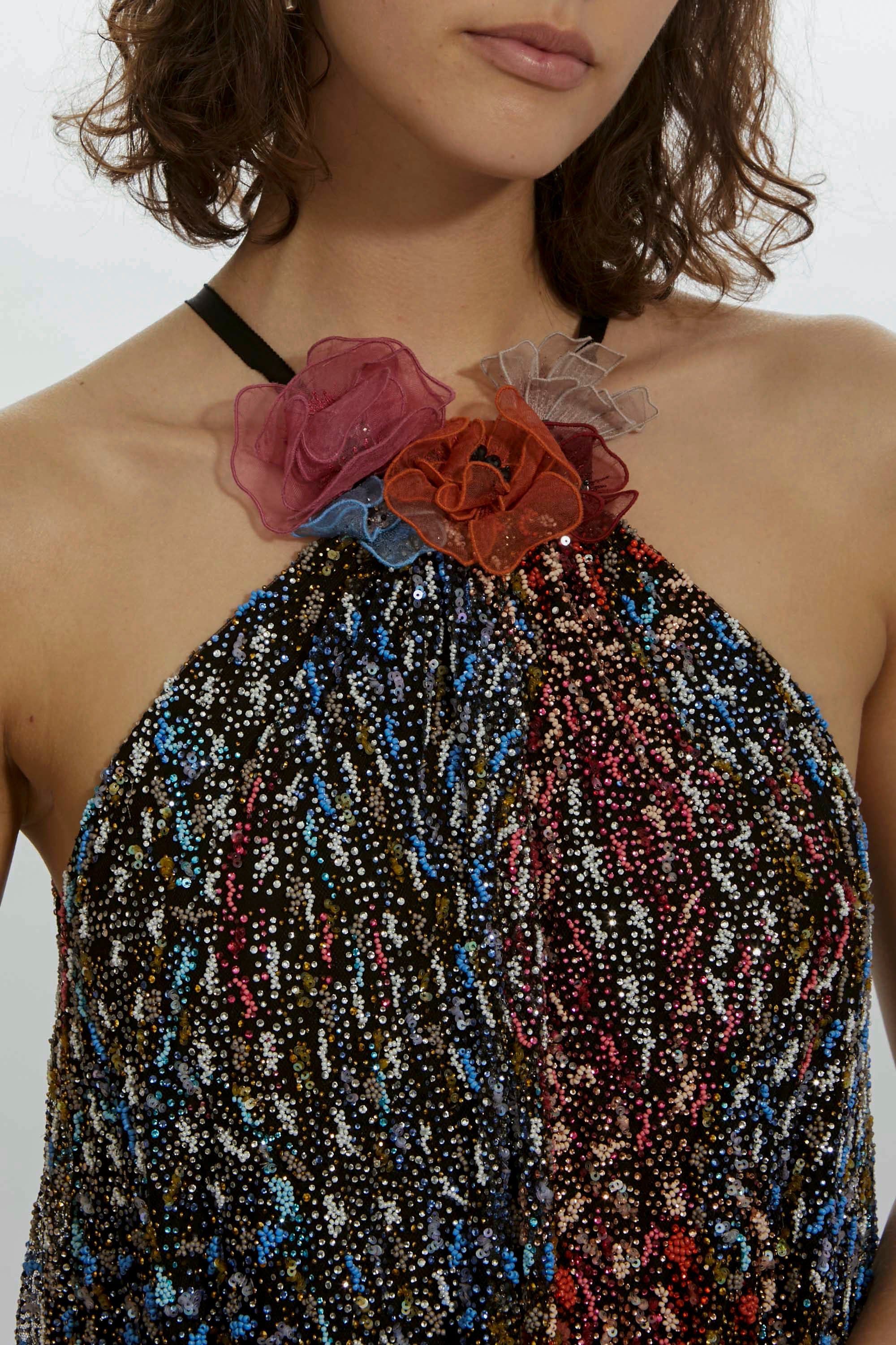 P486 - Tulle Trapeze Dress sold by Amsale product image thumbnail 3