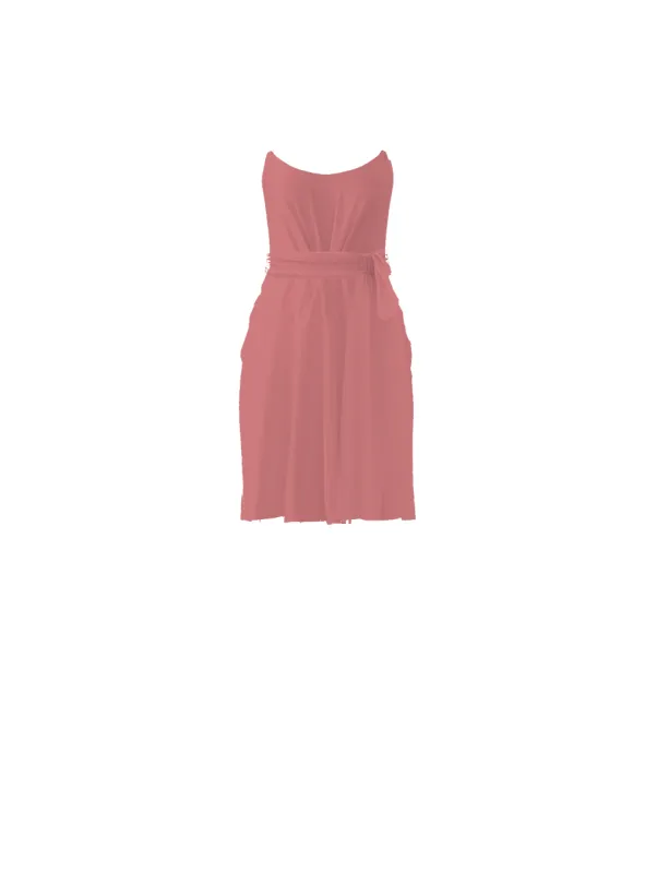 Bodice(Campbell), Skirt(Carla),Belt(Sash), rose sold by Amsale