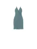Bodice(Carmelle), Skirt(Carla),Belt(Sash), teal sold by Amsale