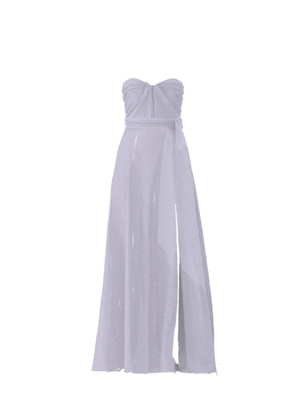 Bodice(Cerisa), Skirt(Arabella),Belt(Sash), lilac sold by Amsale
