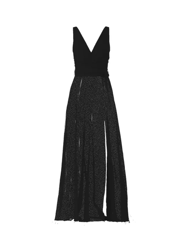 Bodice(Justine), Skirt(Arabella),Belt(Sash), black sold by Amsale