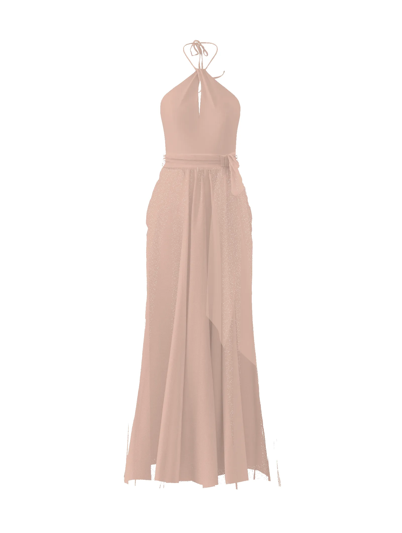 Bodice(Colby), Skirt(Justine),Belt(Sash), blush sold by Amsale