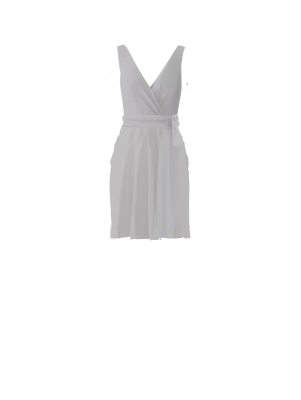 Bodice(Ava), Skirt(Carla),Belt(Sash), platinum sold by Amsale