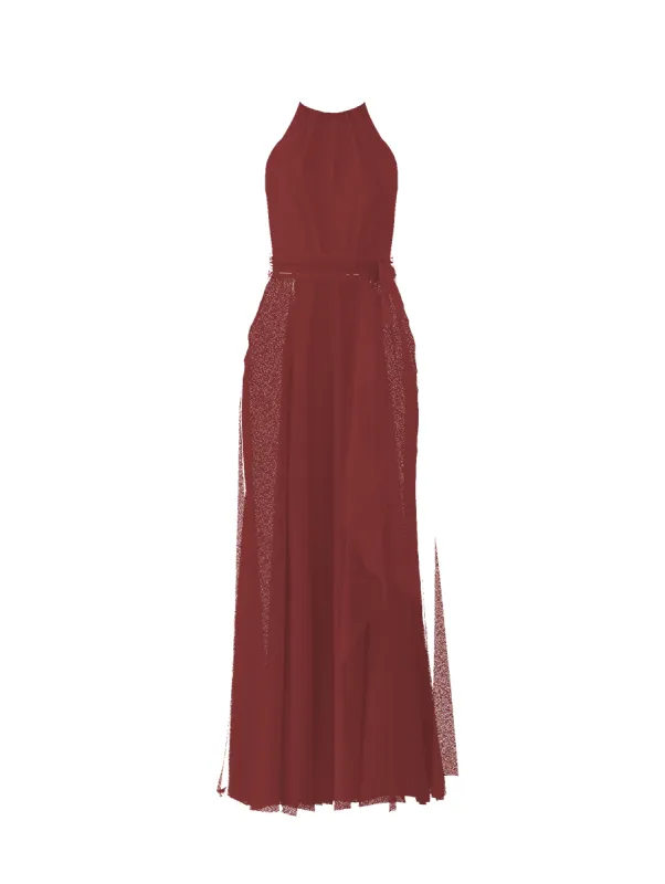 Bodice(Kyra), Skirt(Jaycie),Belt(Sash), cayenne sold by Amsale