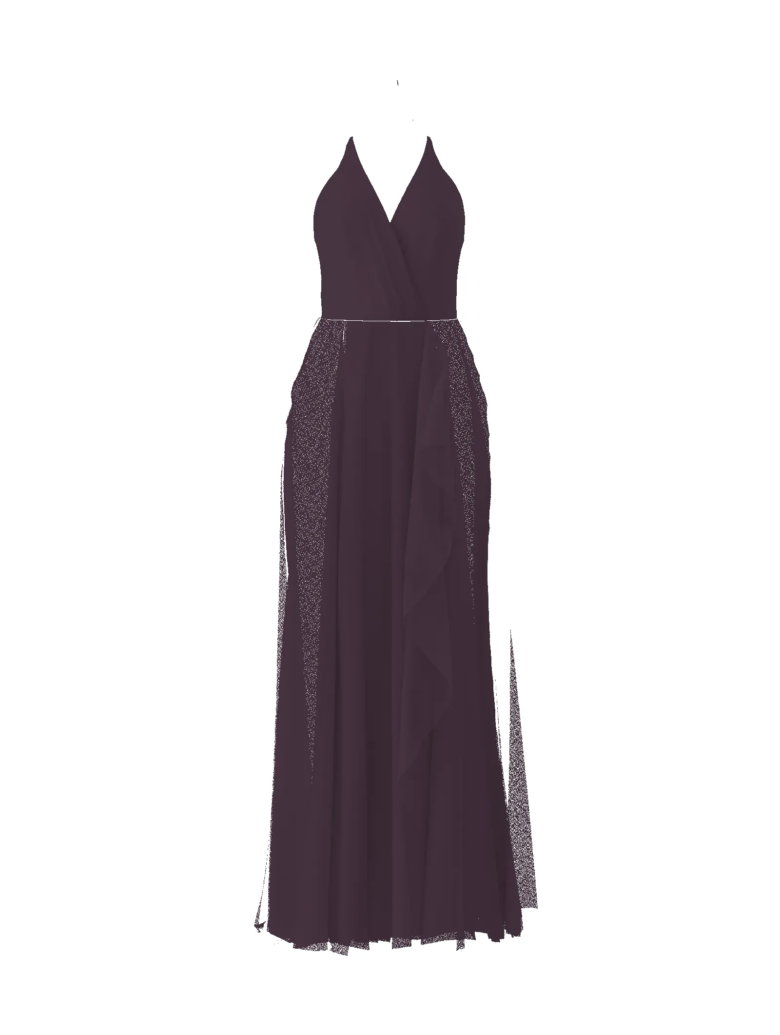 Bodice(Carmelle), Skirt(Jaycie), plum sold by Amsale