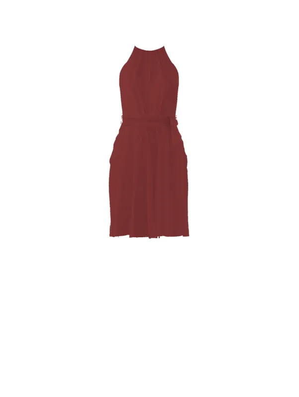 Bodice(Kyra), Skirt(Carla),Belt(Sash), cayenne sold by Amsale