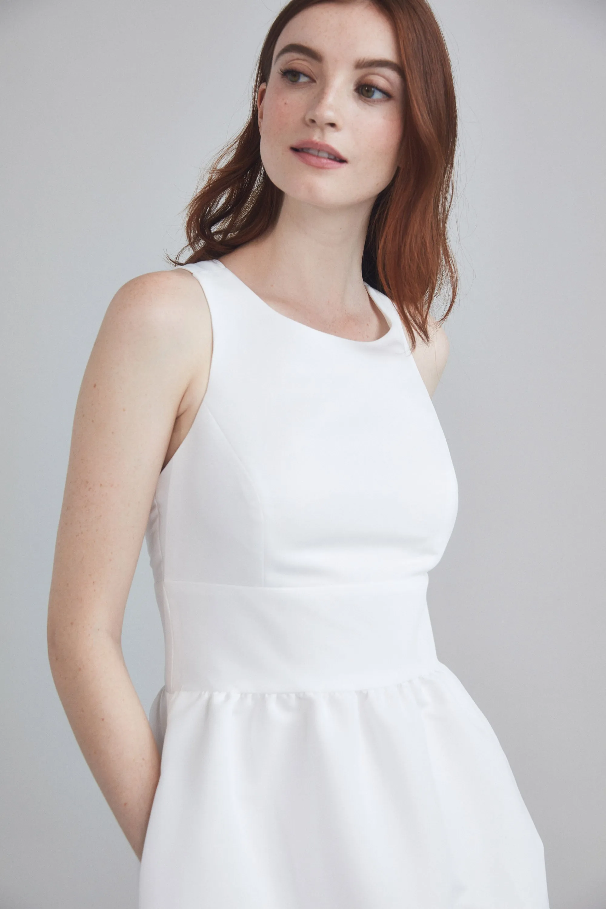 Fiona - Lipstick-Red sold by Amsale