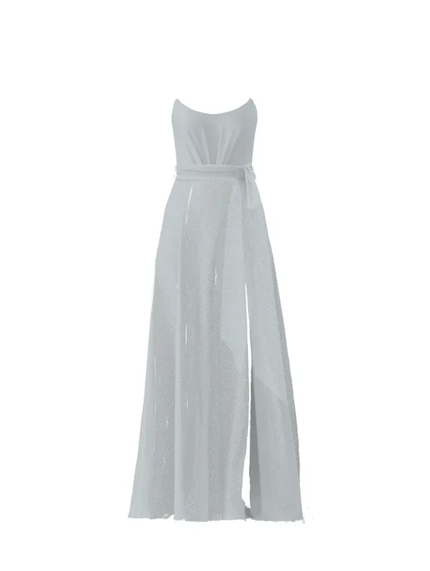 Bodice(Campbell), Skirt(Arabella),Belt(Sash), ice sold by Amsale