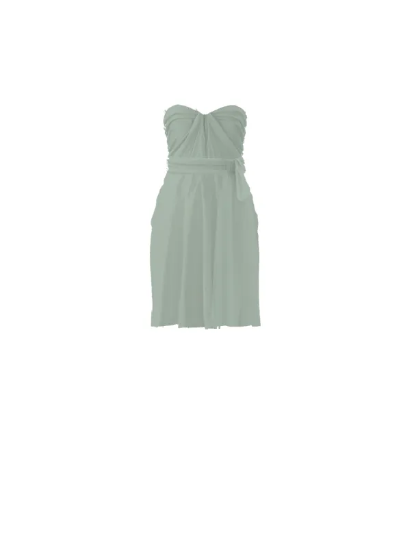Bodice(Cerisa), Skirt(Carla),Belt(Sash), sage sold by Amsale