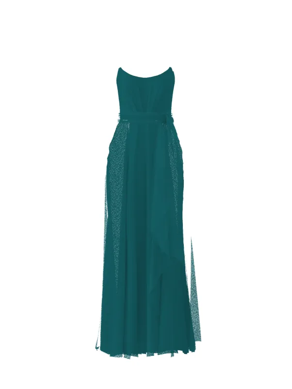 Bodice(Campbell), Skirt(Jaycie),Belt(Sash), lagoon sold by Amsale