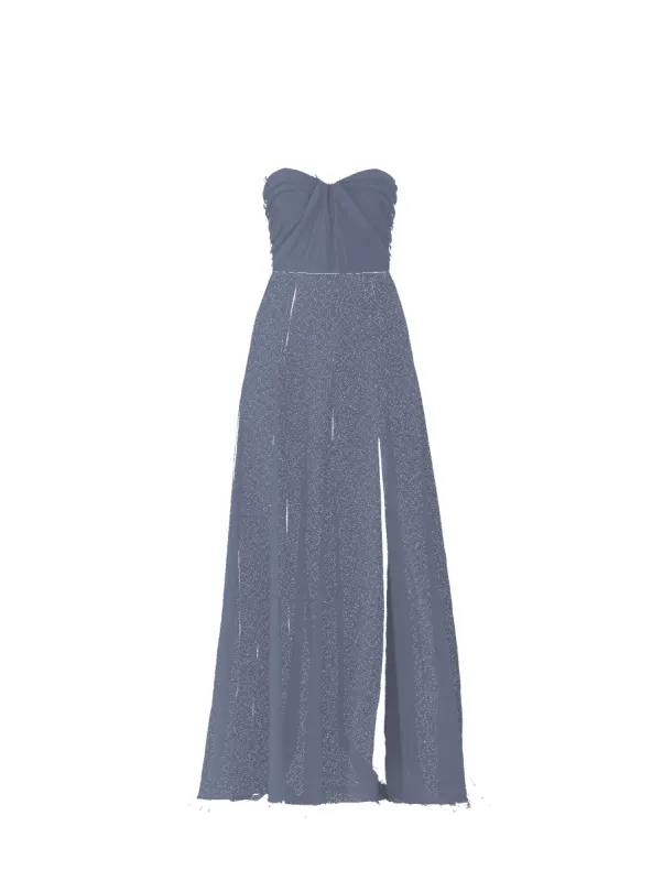 Bodice(Cerisa), Skirt(Arabella), slate sold by Amsale