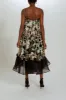 Hand-Beaded Trapeze Dress sold by Amsale