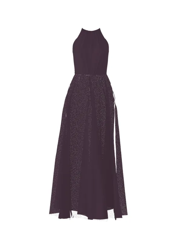 Bodice(Kyra), Skirt(Cerisa), plum sold by Amsale