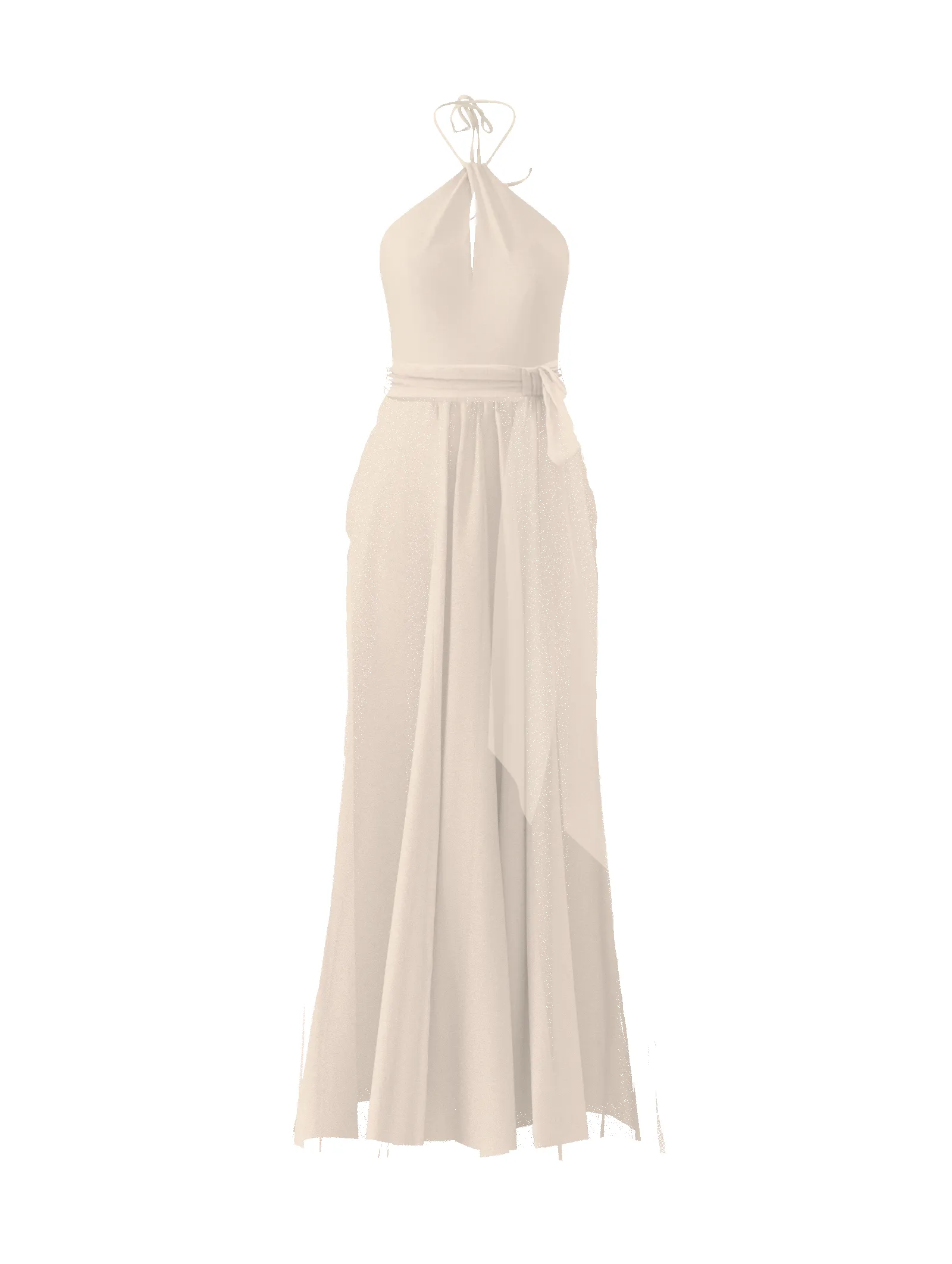 Bodice(Colby), Skirt(Justine),Belt(Sash), cream sold by Amsale