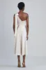 P393S - One-Shoulder Bow Dress - Rose sold by Amsale