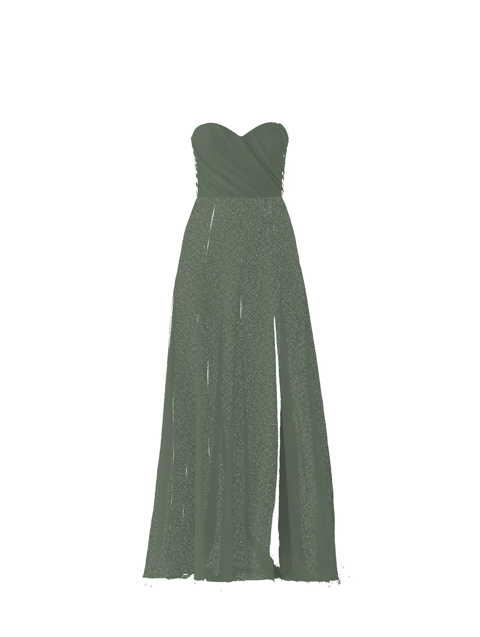 Bodice(Jaycie), Skirt(Arabella), olive sold by Amsale