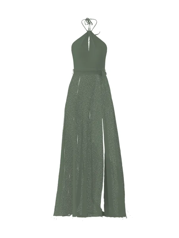 Bodice(Colby), Skirt(Arabella),Belt(Sash), olive sold by Amsale