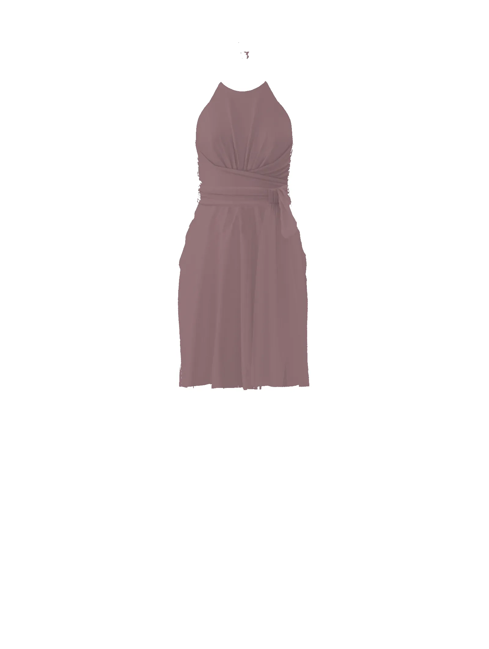 Bodice(Jayla), Skirt(Carla),Belt(Sash), mauve sold by Amsale