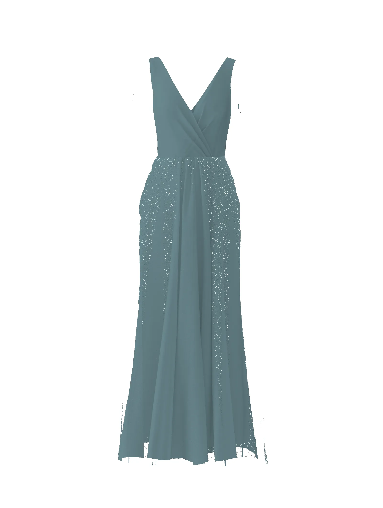Bodice(Ava), Skirt(Justine), teal sold by Amsale