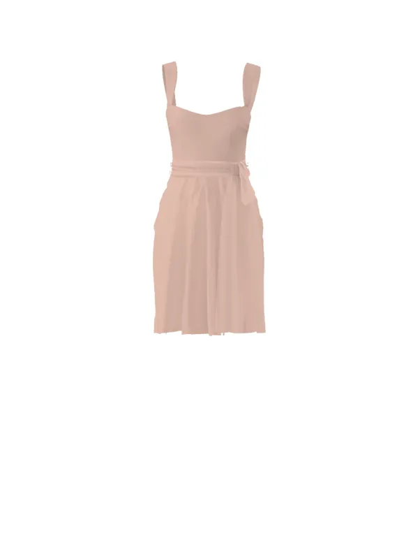 Bodice(Alexis), Skirt(Carla),Belt(Sash), blush sold by Amsale
