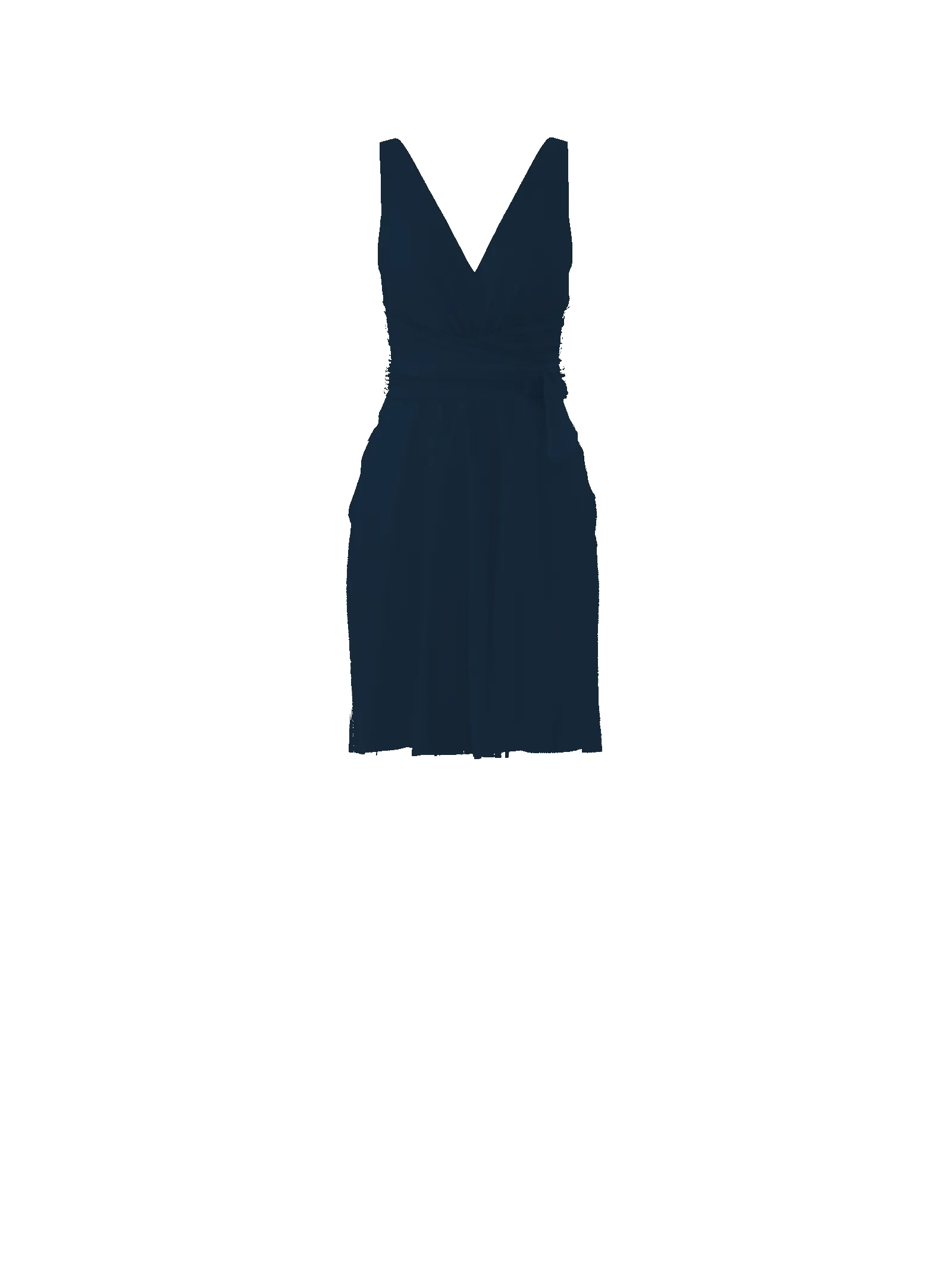 Bodice(Justine), Skirt(Carla),Belt(Sash), navy sold by Amsale