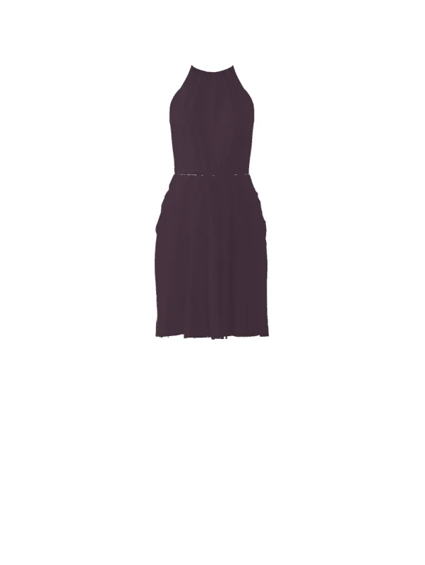 Bodice(Kyra), Skirt(Carla), plum sold by Amsale