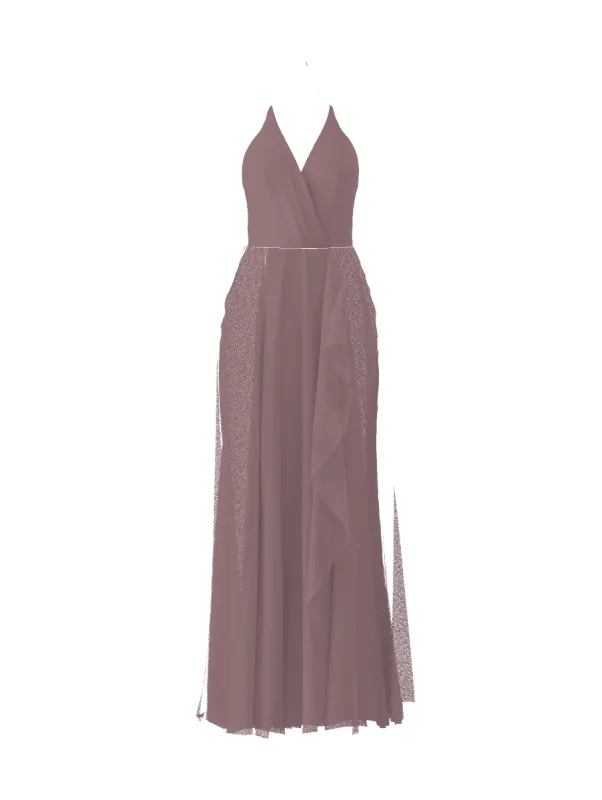 Bodice(Carmelle), Skirt(Jaycie), mauve sold by Amsale