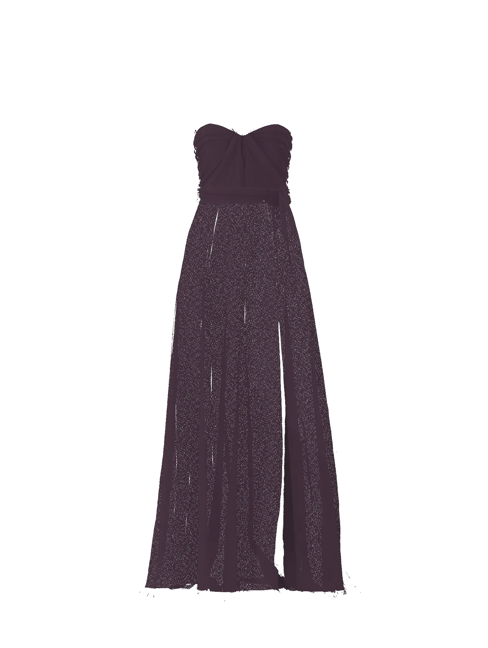 Bodice(Cerisa), Skirt(Arabella),Belt(Sash), plum sold by Amsale