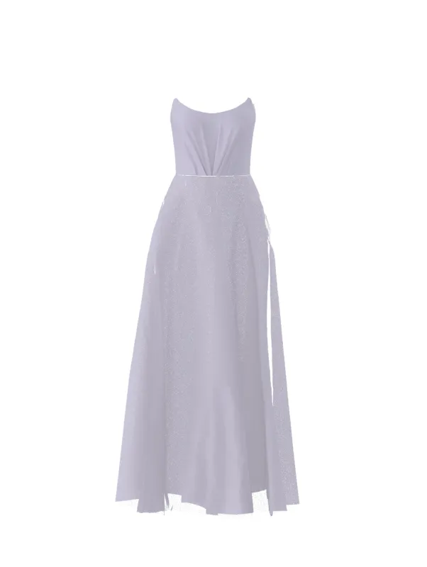 Bodice(Campbell), Skirt(Cerisa), lilac sold by Amsale