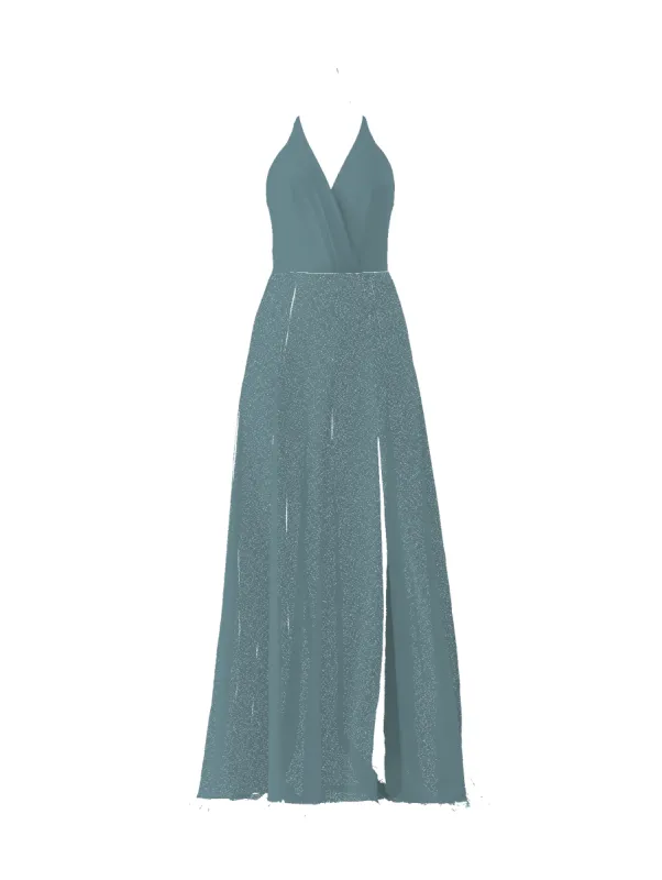 Bodice(Carmelle), Skirt(Arabella), teal sold by Amsale