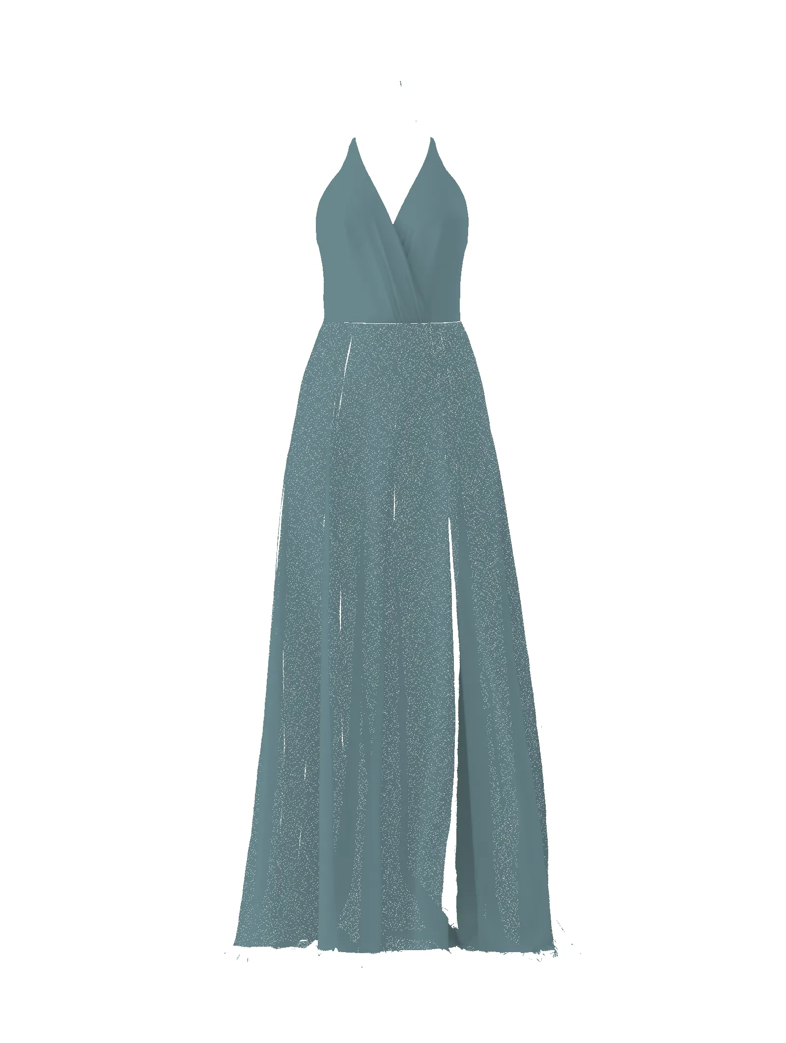 Bodice(Carmelle), Skirt(Arabella), teal sold by Amsale