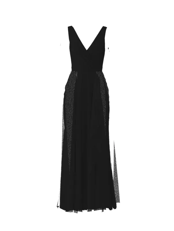 Bodice(Ava), Skirt(Jaycie), black sold by Amsale